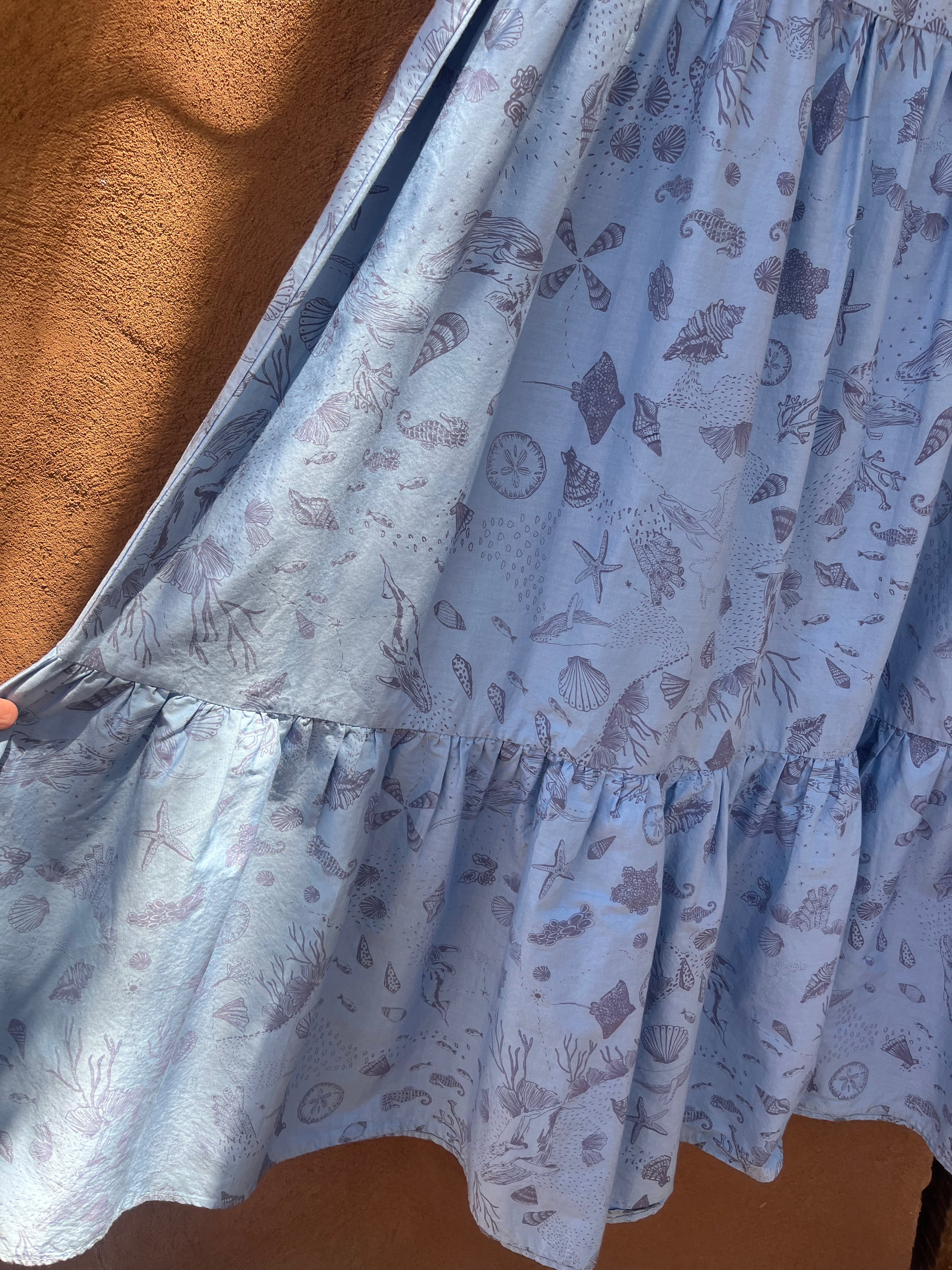 Pacific Skirt - 100% Peruvian Cotton - 3 sizes