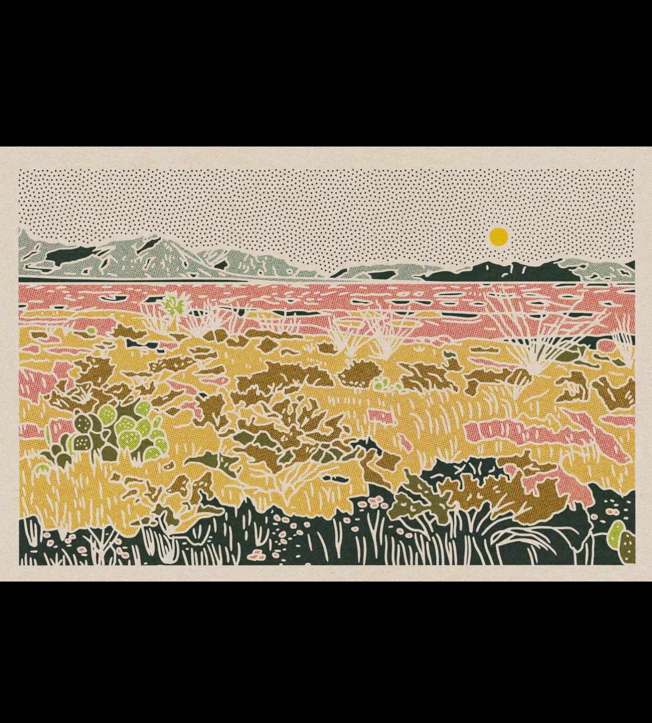 New Mexico Desert Landscape - two sizes