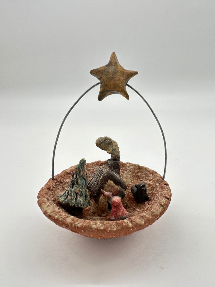 Christmas Star ~ mini sculpture
