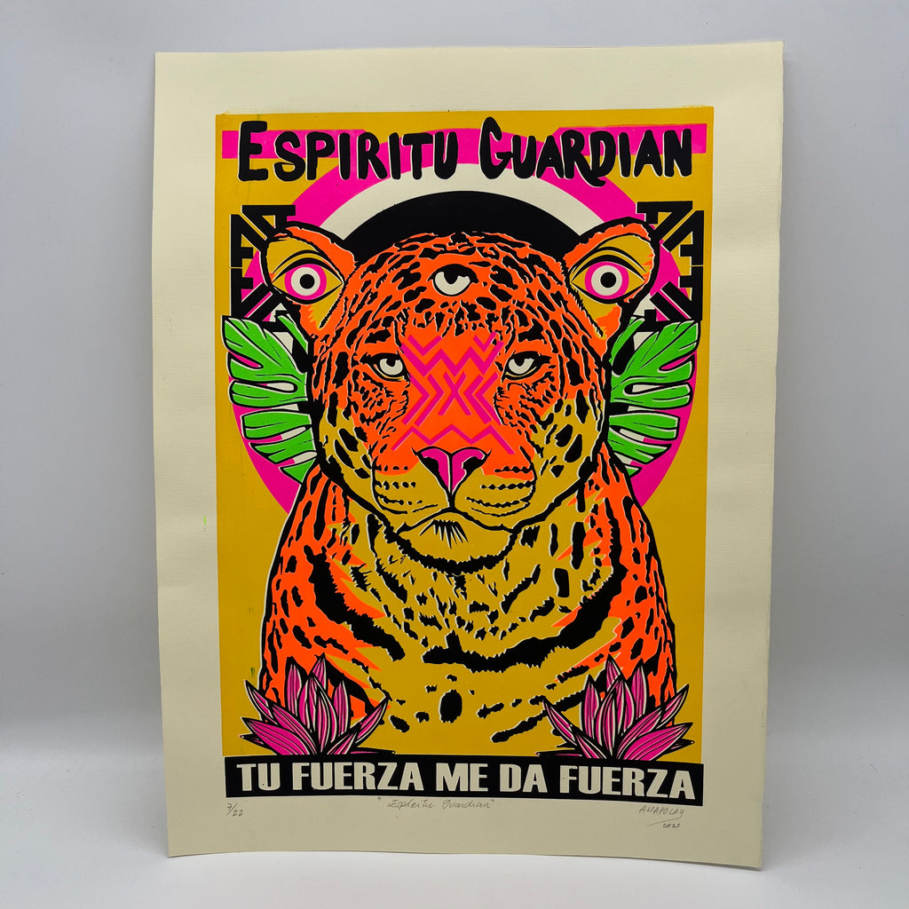 Espiritu Guardian - Serigraphy 10” by 14”