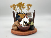 Load image into Gallery viewer, Little altar sculpture - Washing Clothes
