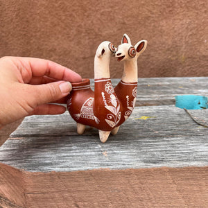 Llamas candle holder - Medium size