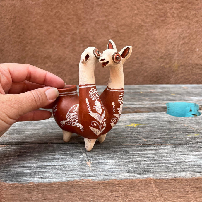 Llamas candle holder - Medium size