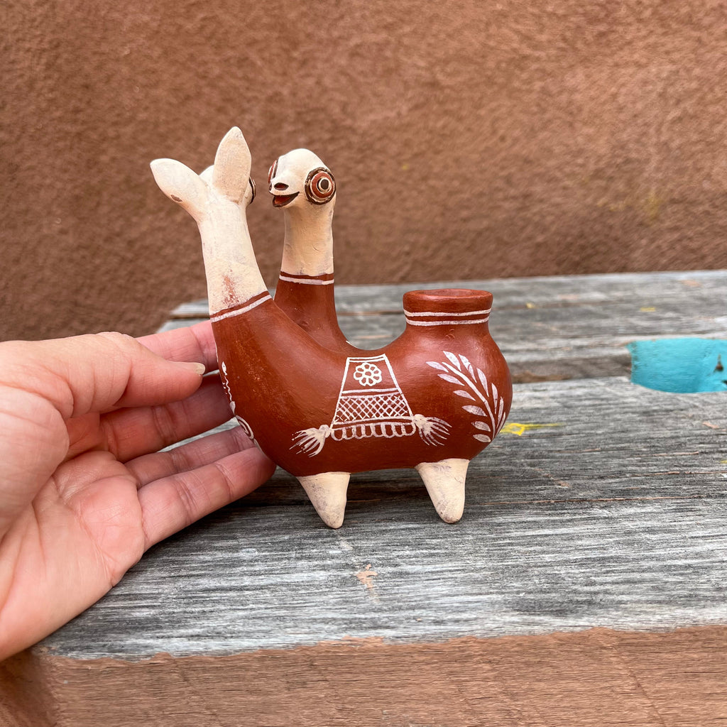 Llamas candle holder - Medium size