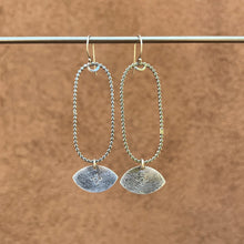 Load image into Gallery viewer, Geometric shape earrings ~ Sterling silver
