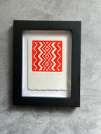 Rectangle Geometric  - Relief Printing Collection