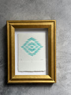 Rectangle Geometric  - Relief Printing Collection
