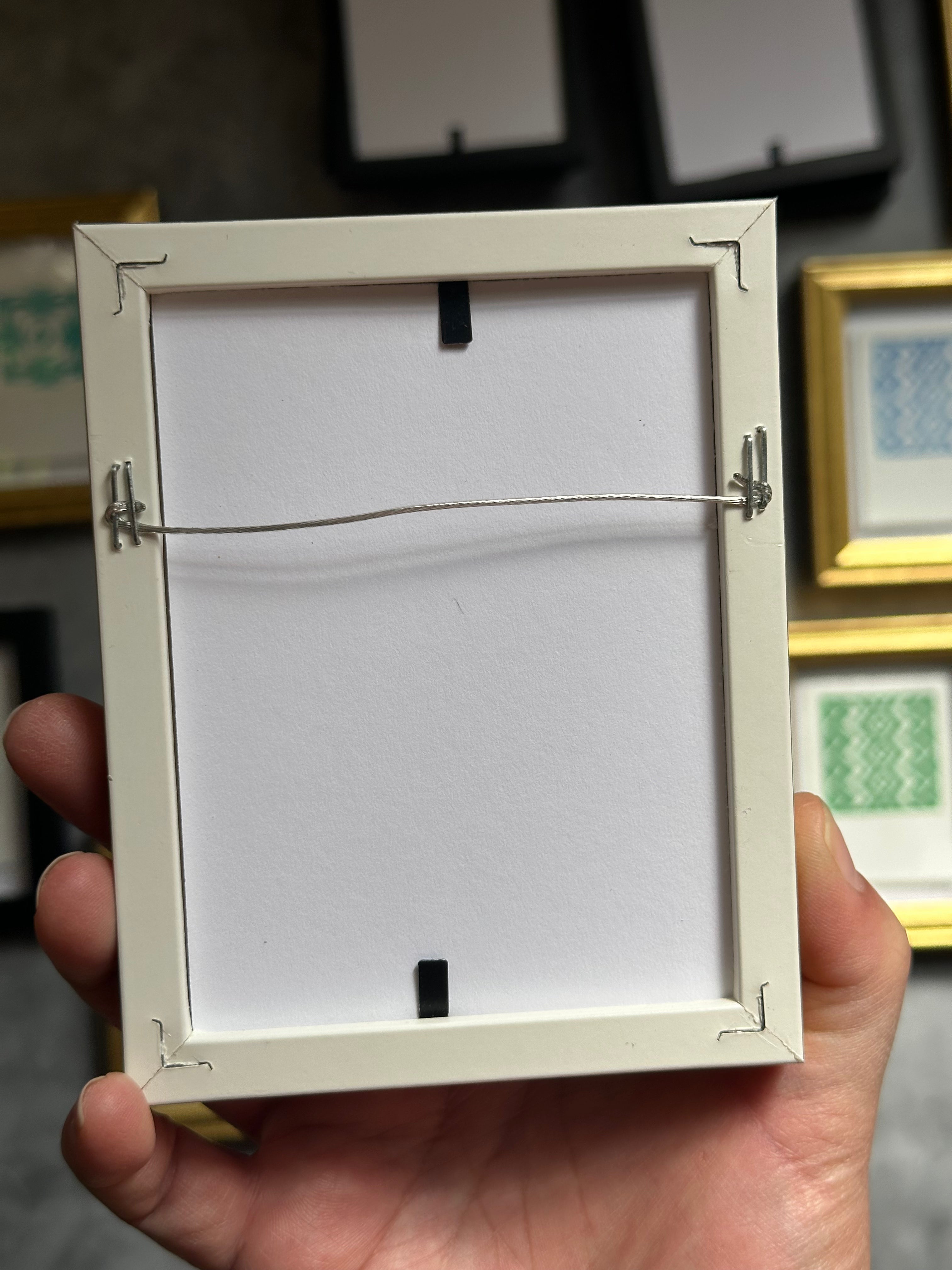 Rectangle Geometric  - Relief Printing Collection