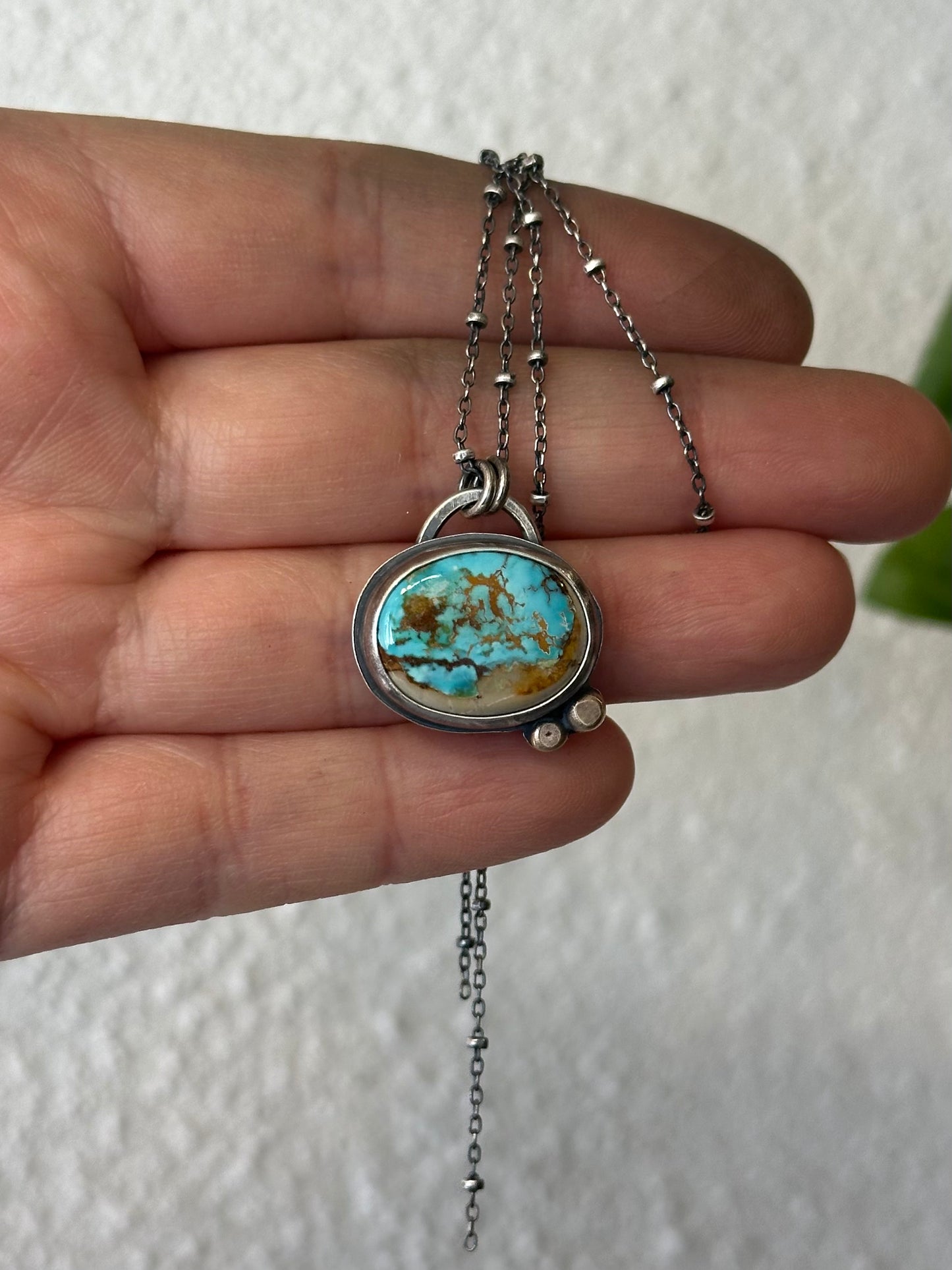 Royston Turquoise Sterling Silver ~ Necklace