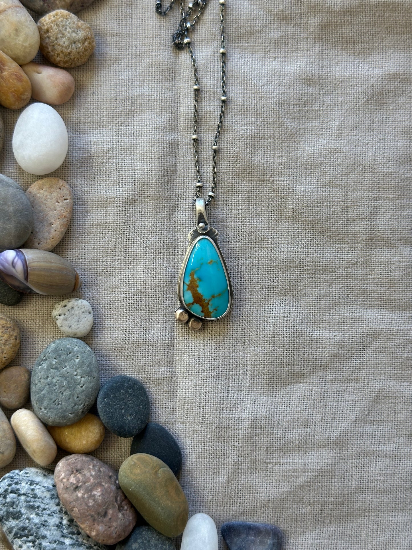 Royston Turquoise Sterling Silver ~ Necklace