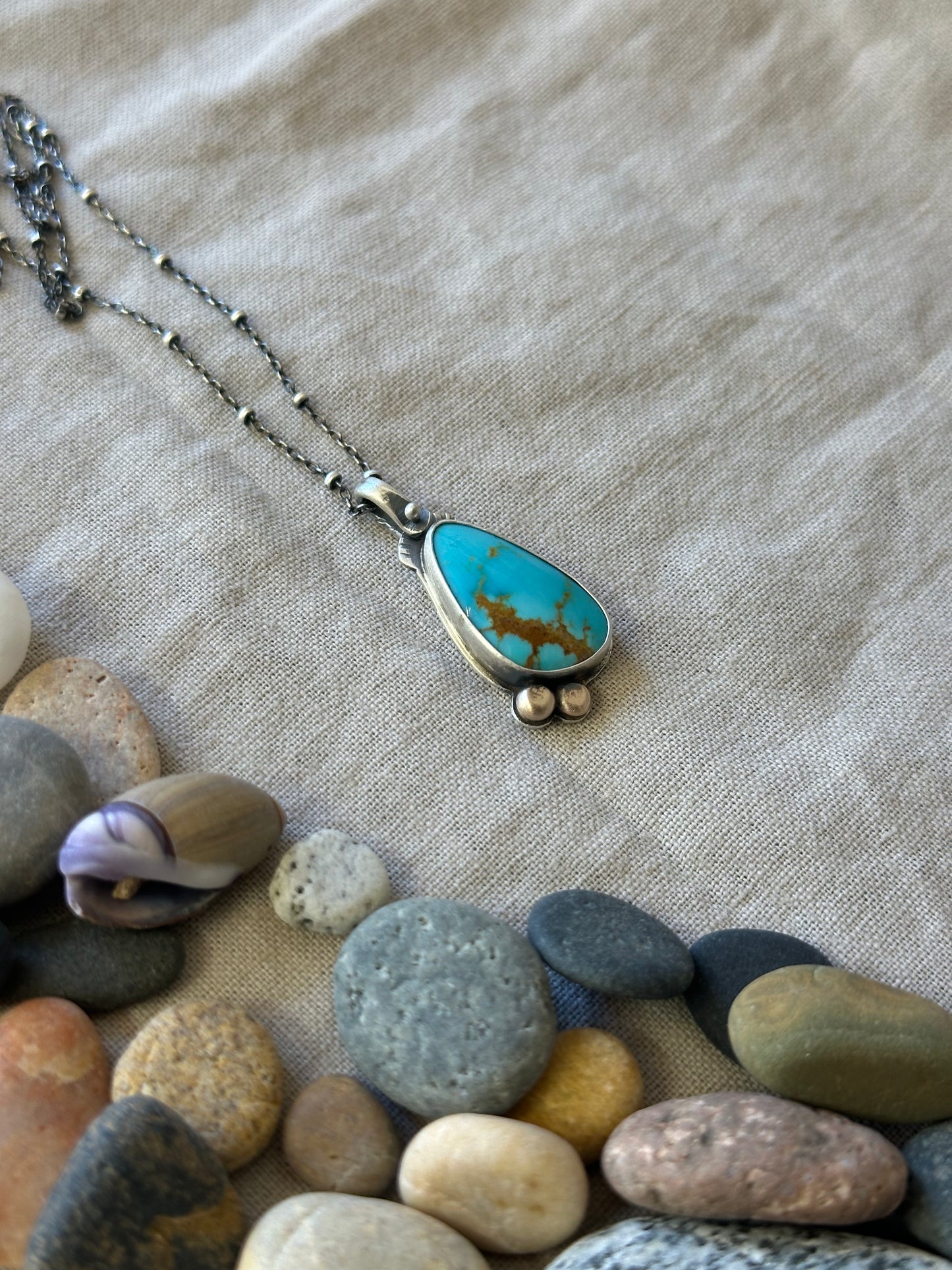 Royston Turquoise Sterling Silver ~ Necklace