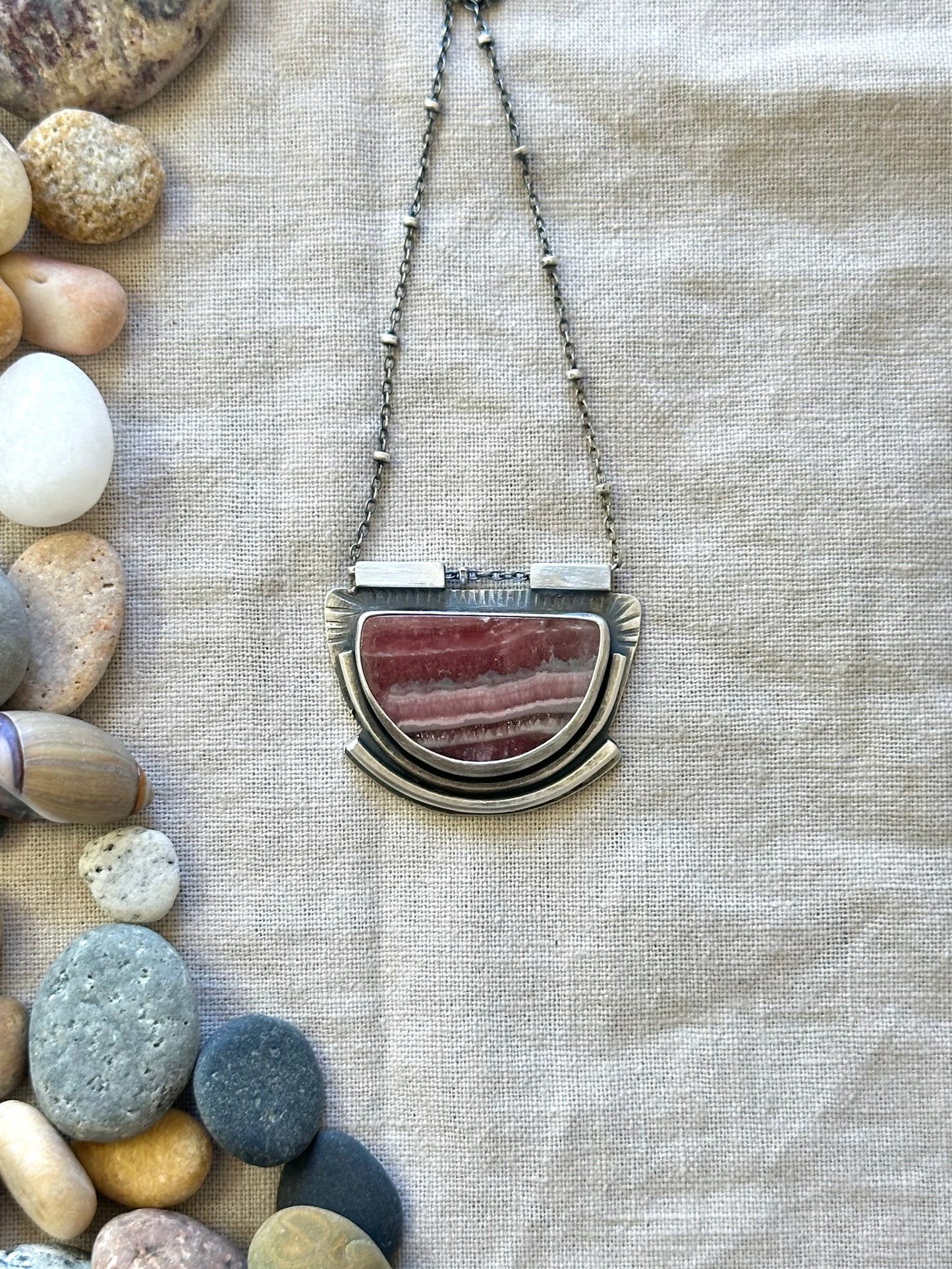 Rhodochrosite aka Inca Rose ~ Necklace ~