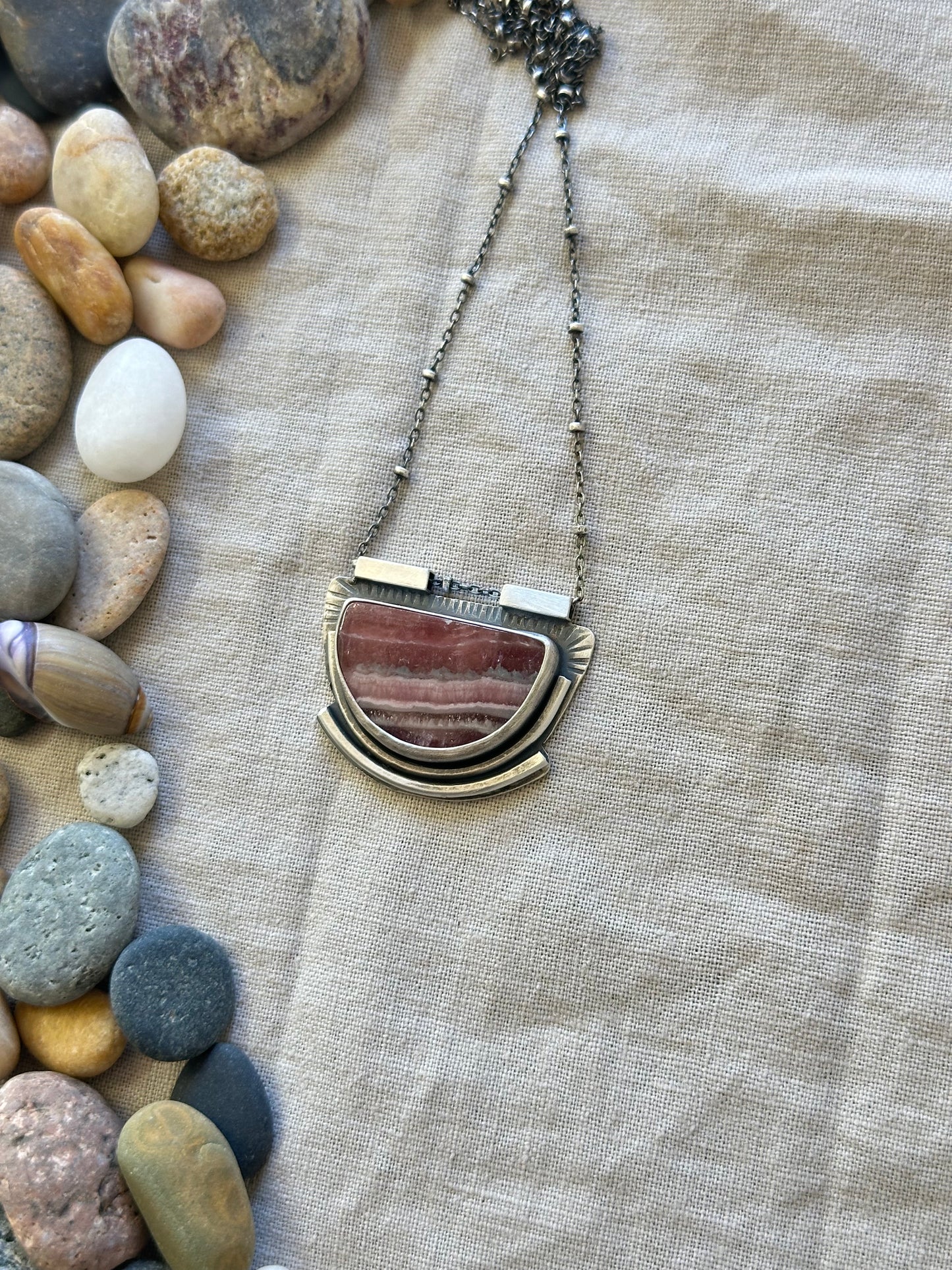 Rhodochrosite aka Inca Rose ~ Necklace ~