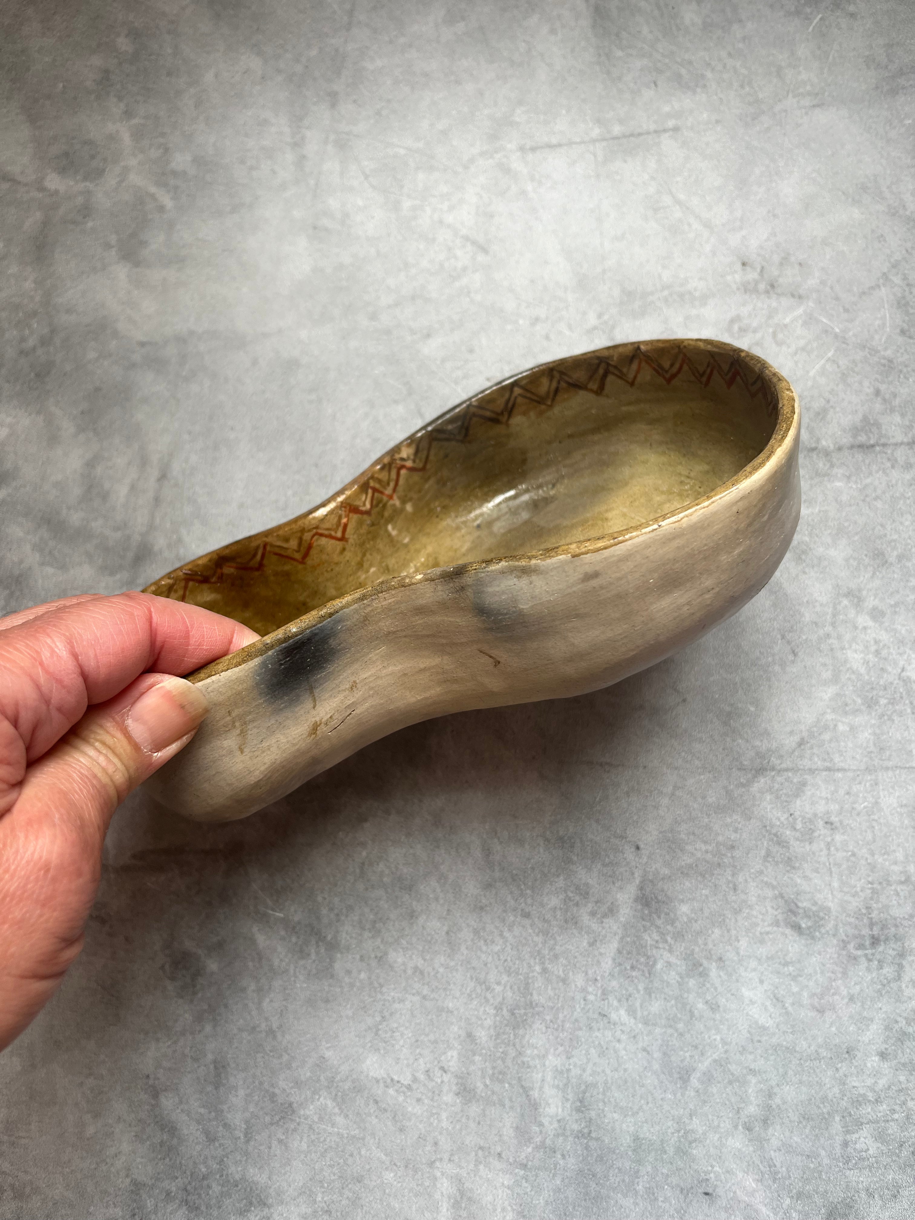Awajun Ceramic Bowl - Squash shaped
