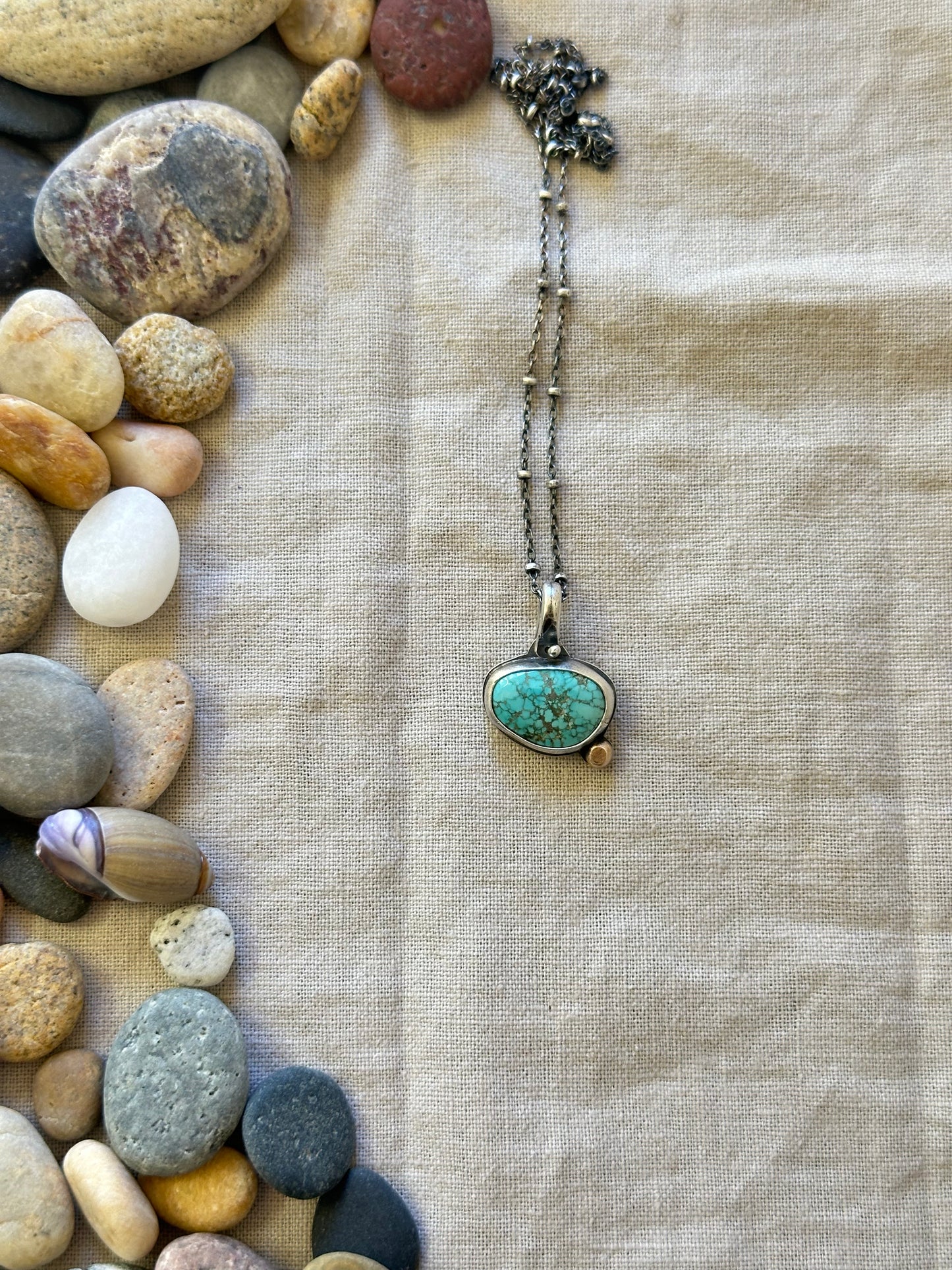 Turquoise Sterling Silver ~ Necklace