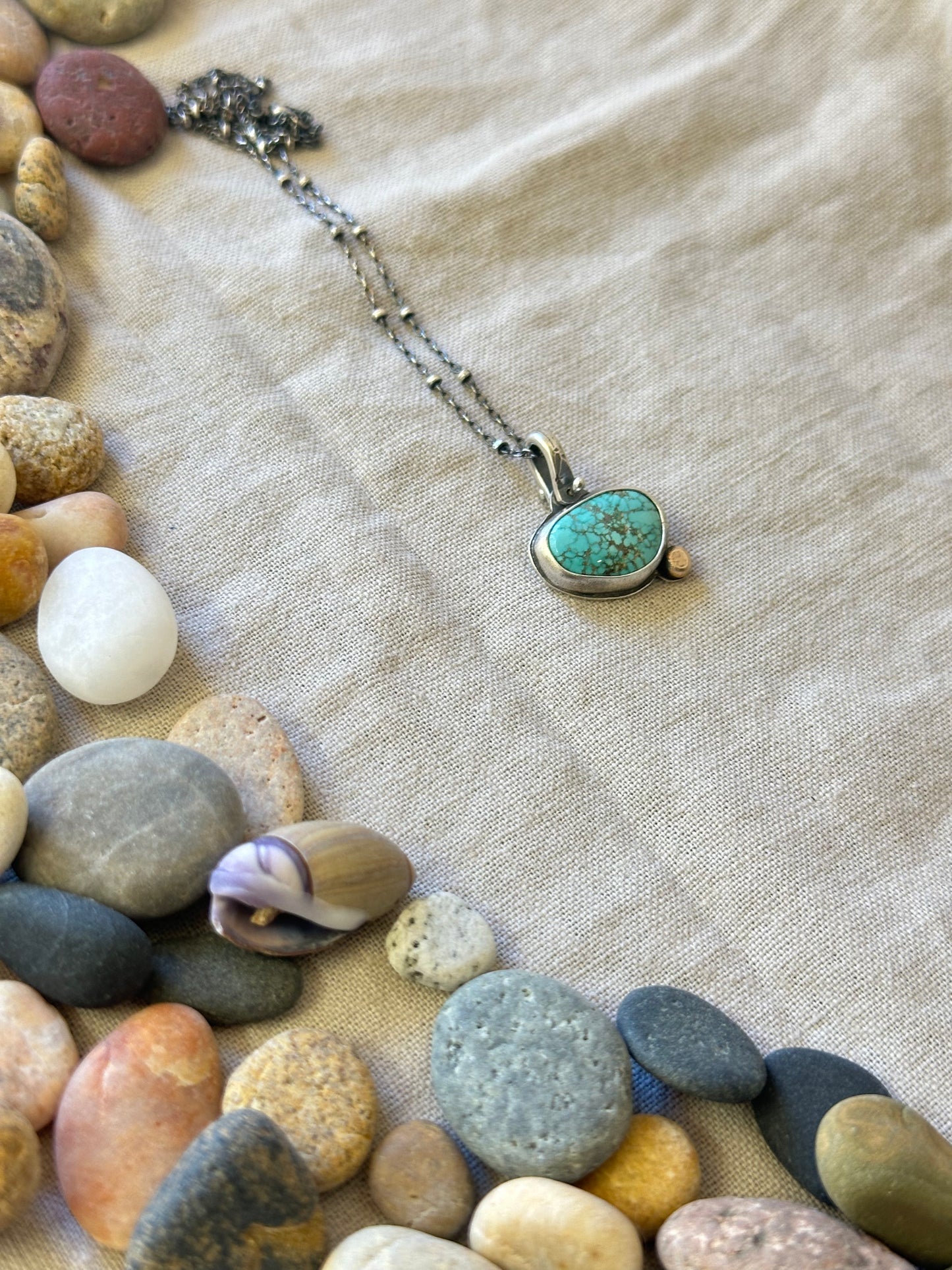 Turquoise Sterling Silver ~ Necklace