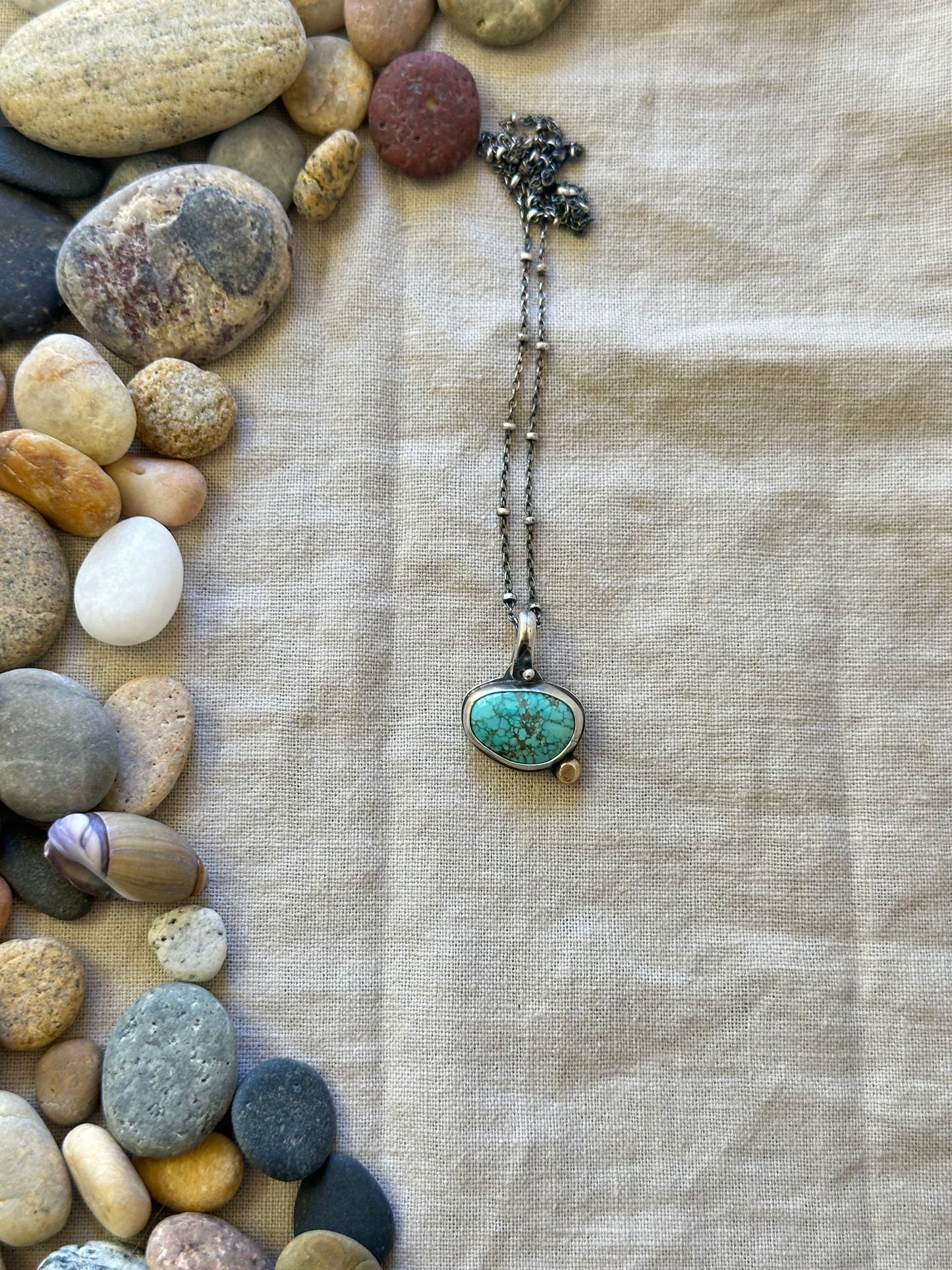 Turquoise Sterling Silver ~ Necklace