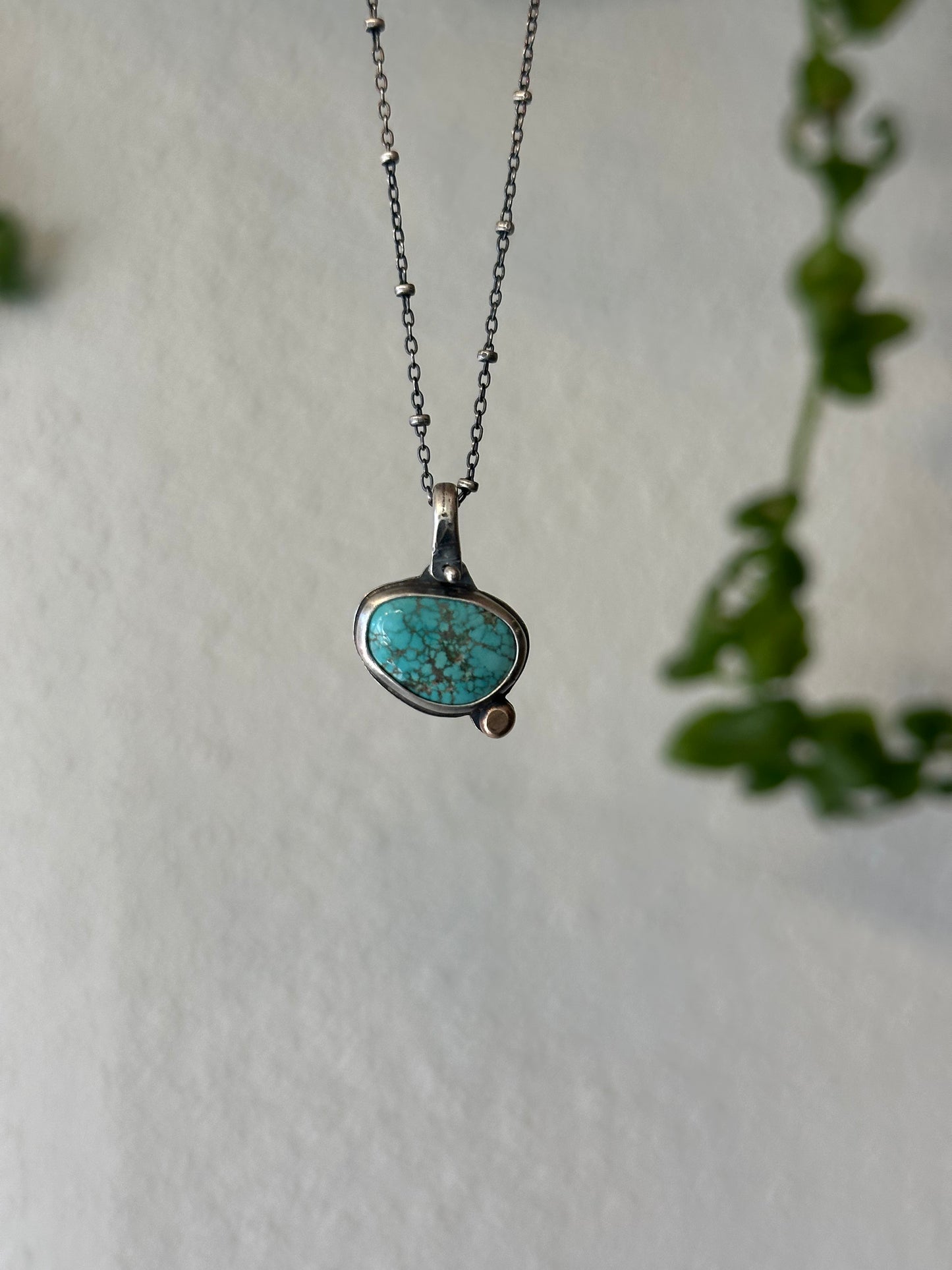 Turquoise Sterling Silver ~ Necklace