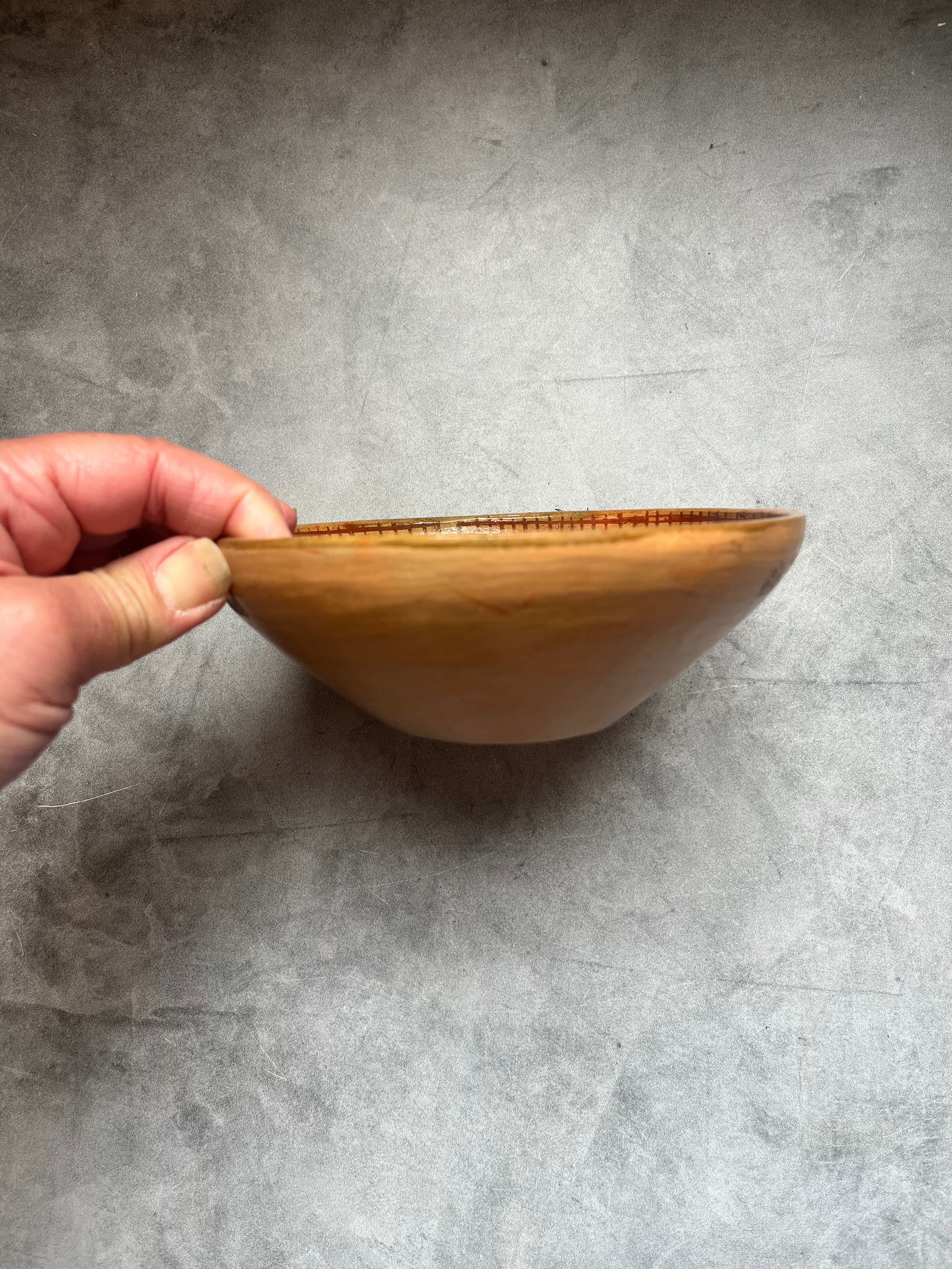 Awajun Ceramic Bowl - dots