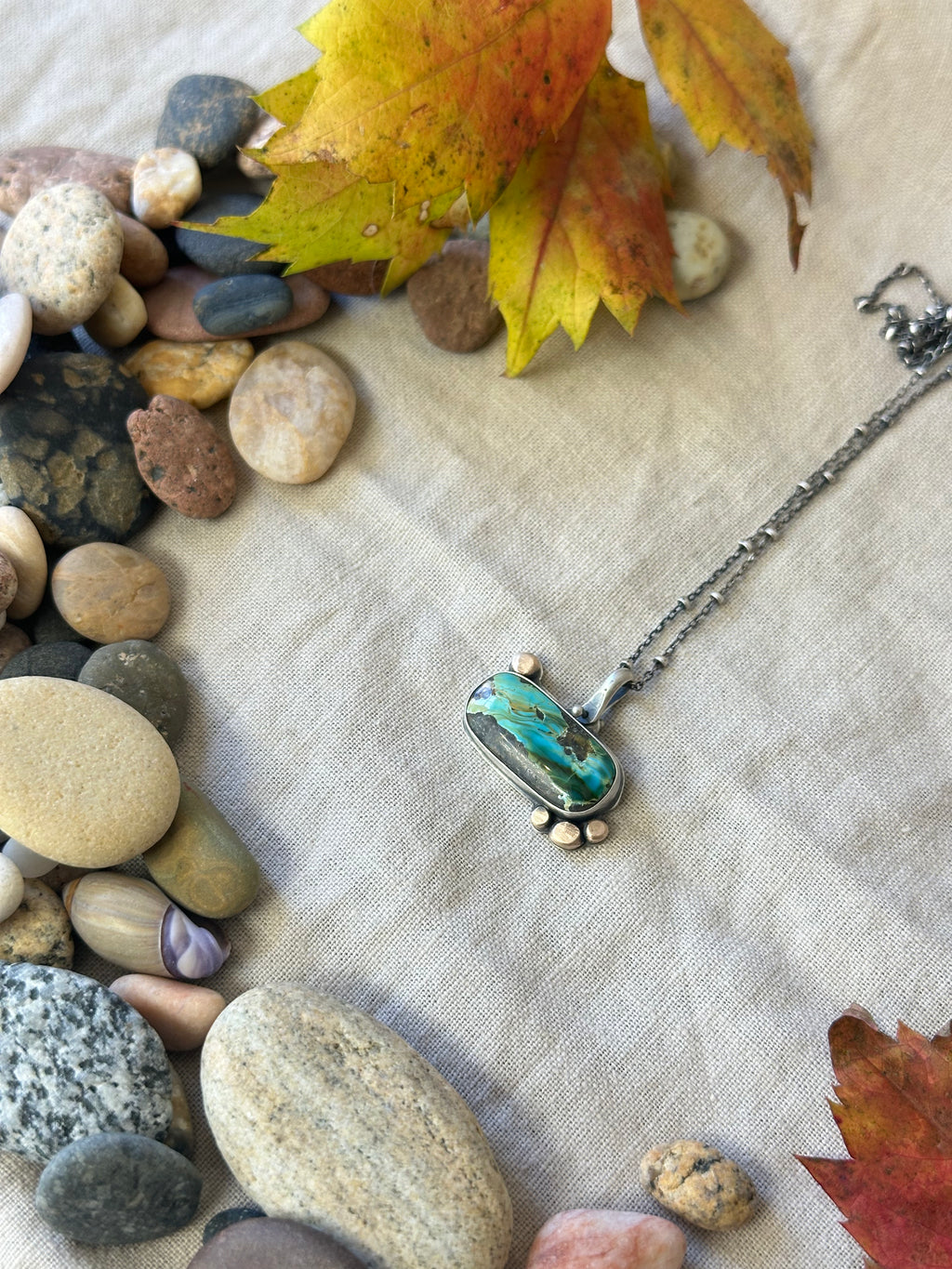 Blue Moon Turquoise Necklace