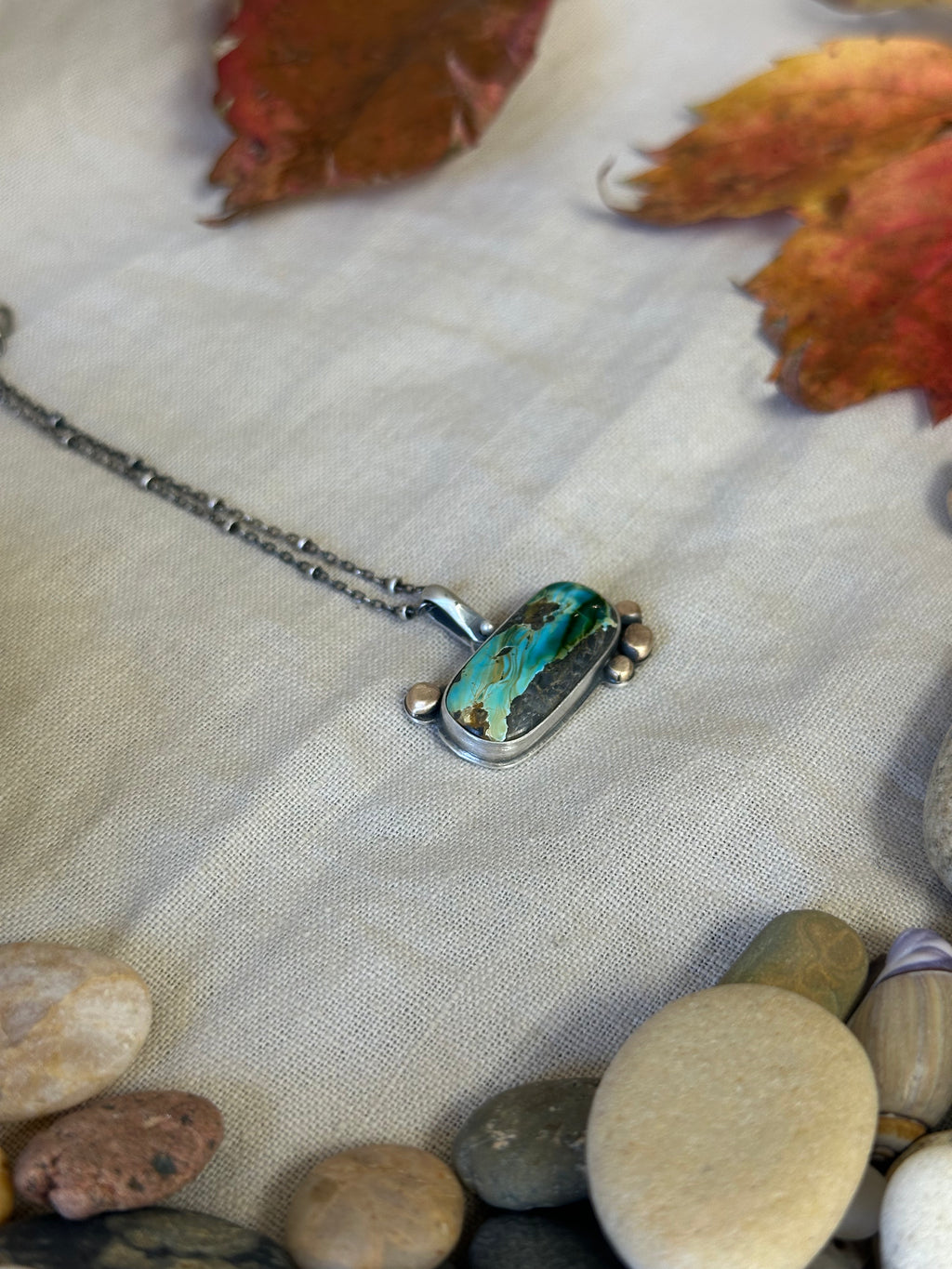 Blue Moon Turquoise Necklace