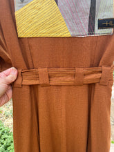 Load image into Gallery viewer, Rust - Three Quarter Sleeves - A-line dress
