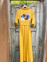 Load image into Gallery viewer, Yellow - Three Quarter Sleeves - A-line dress
