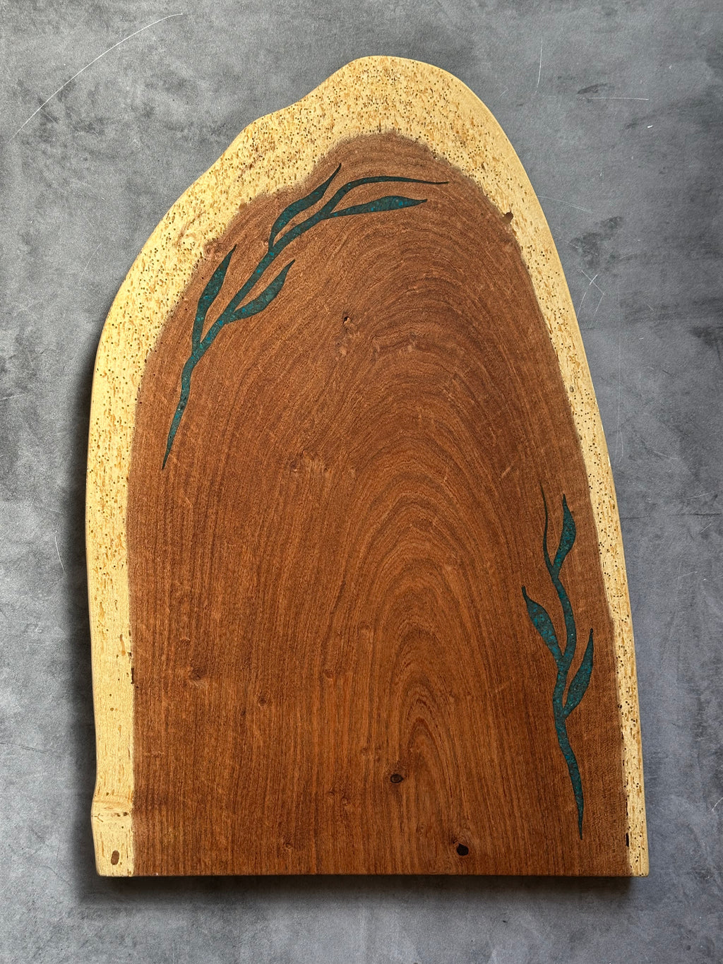 Serving Board - Velvet Mesquite & Peruvian Turquoise