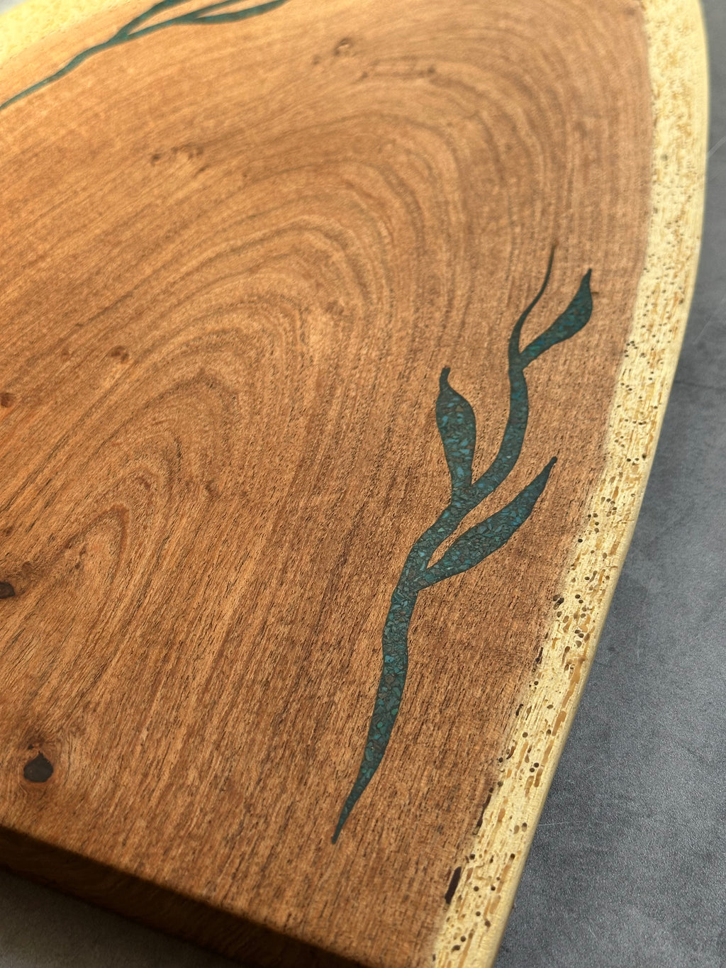 Serving Board - Velvet Mesquite & Peruvian Turquoise