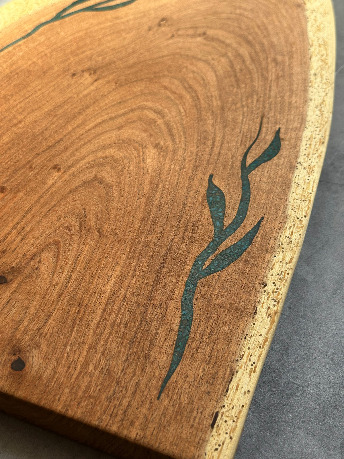 Serving Board - Velvet Mesquite & Peruvian Turquoise