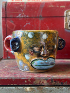 Face Mugs - Red Clay