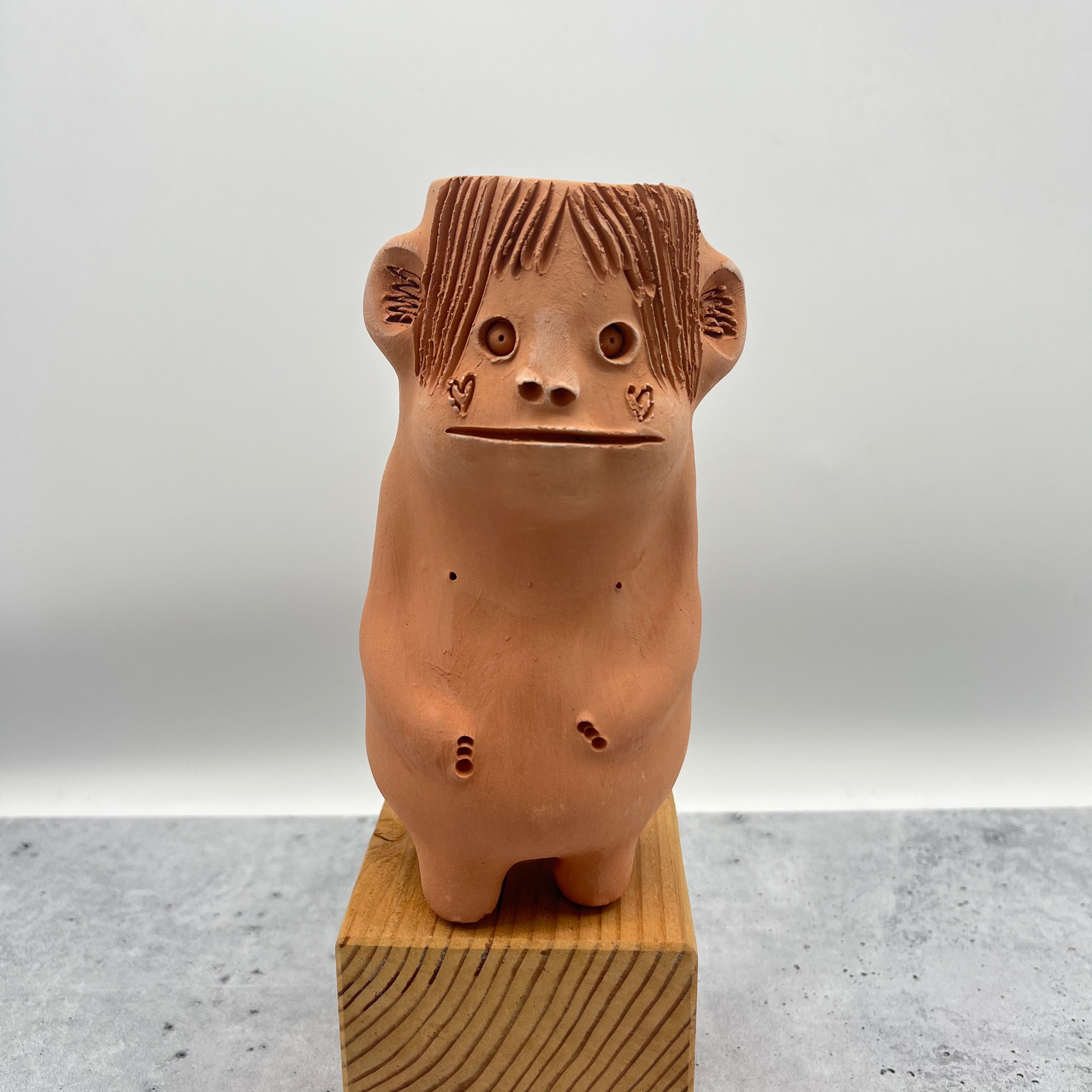Terracota face planter ~ Cloromilo