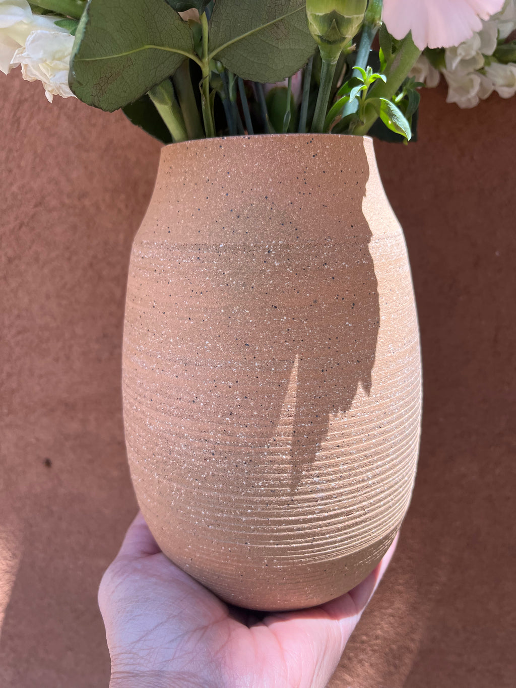 Brown Vase - Stoneware