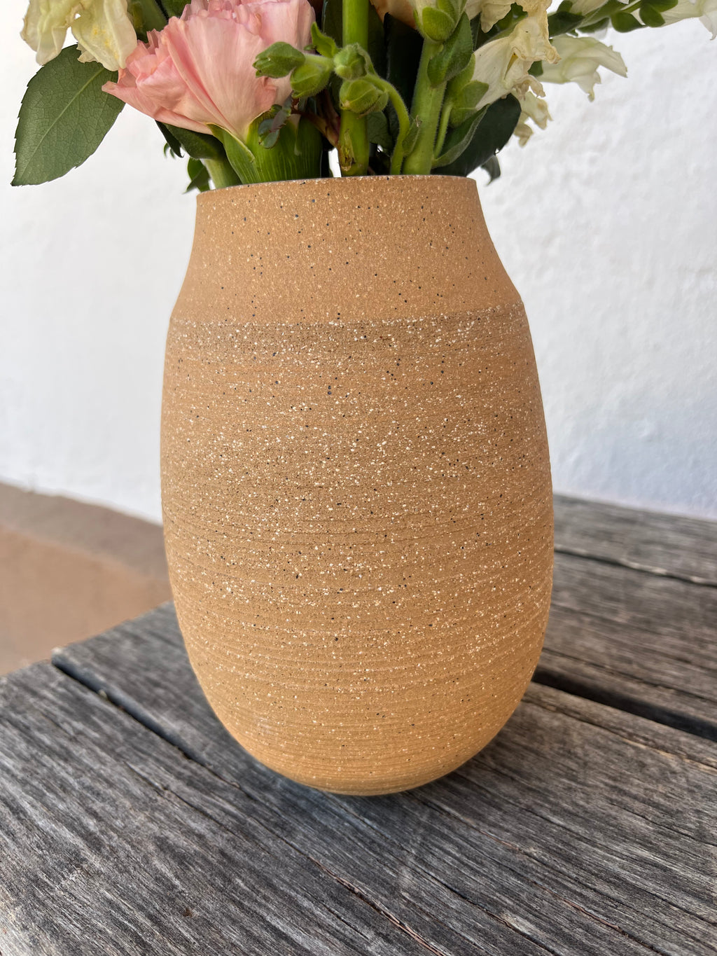 Brown Vase - Stoneware