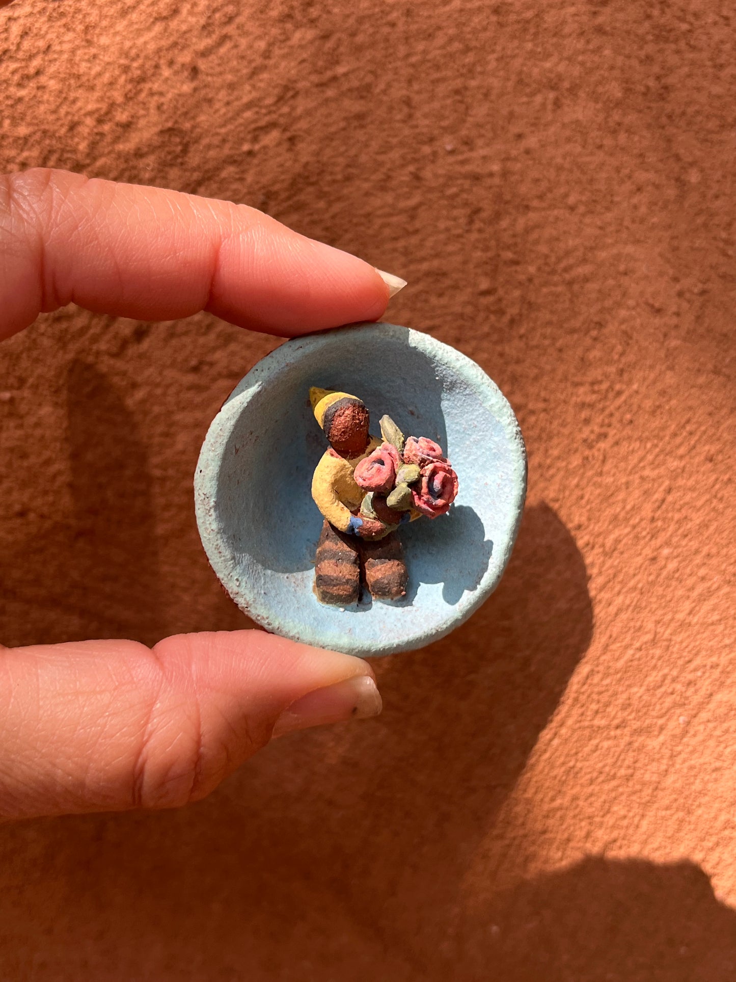 Tiny sculpture - stipe pants