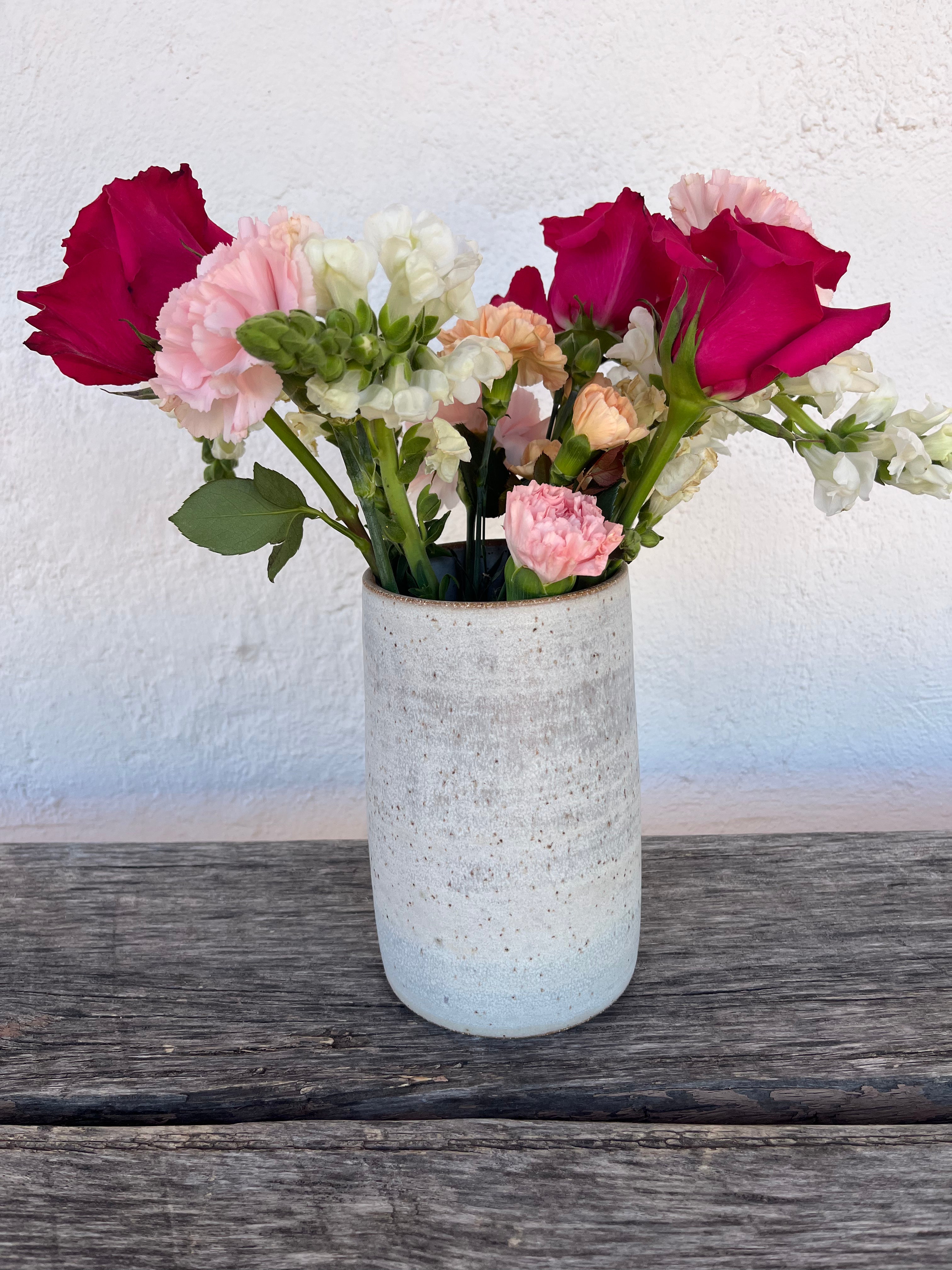 White Vase - Stoneware