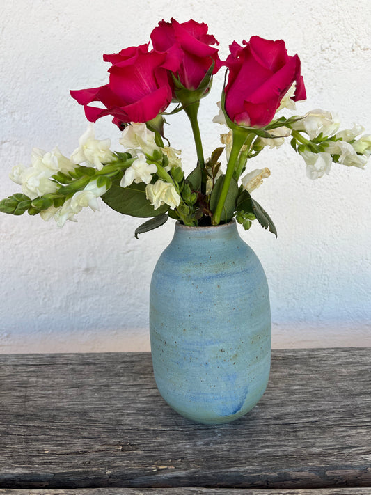 Blue Vase - Stoneware