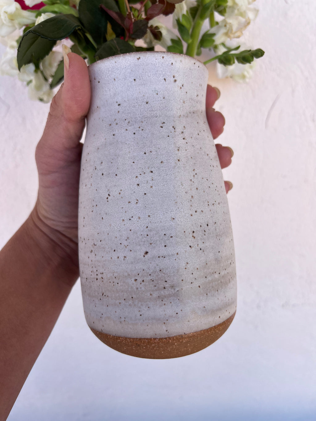 White Vase - Stoneware