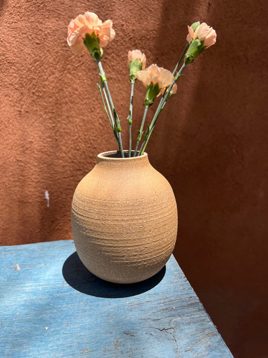 Brown Vase - Stoneware