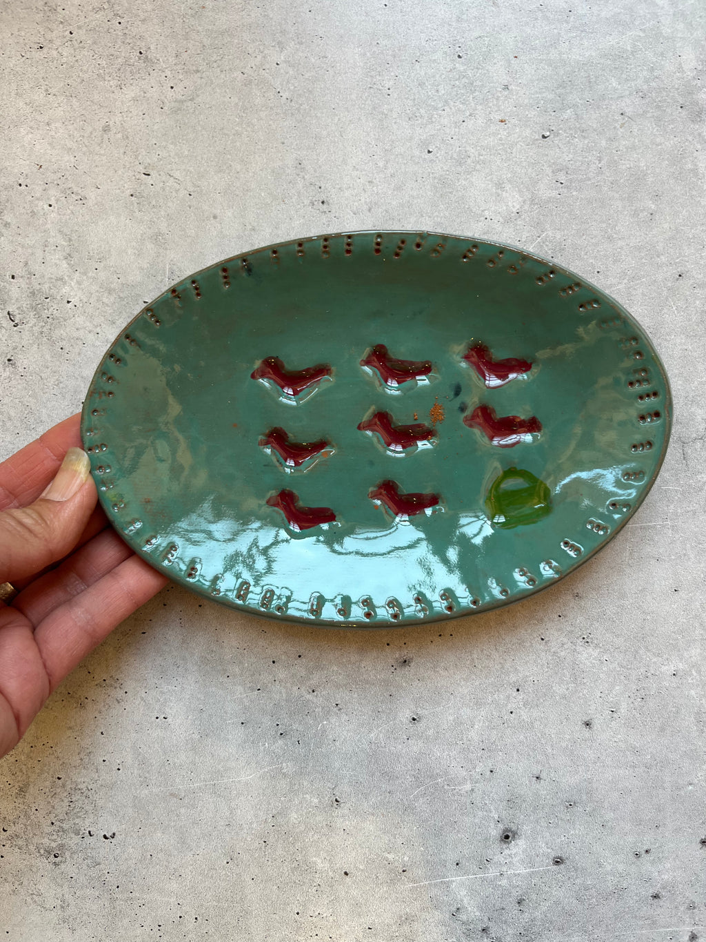 Plates ~ oval