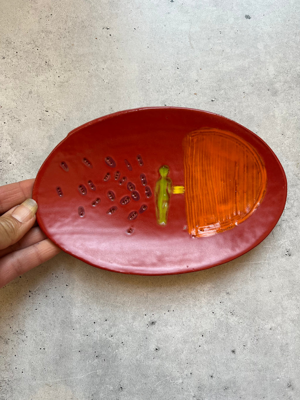Plates ~ oval