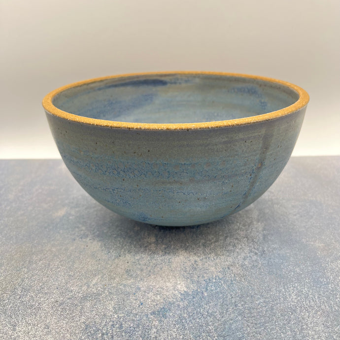 Denim Blue Serving Bowl - Stoneware