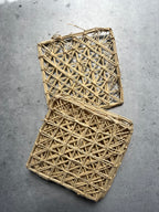 Coasters set of 6 - handwoven