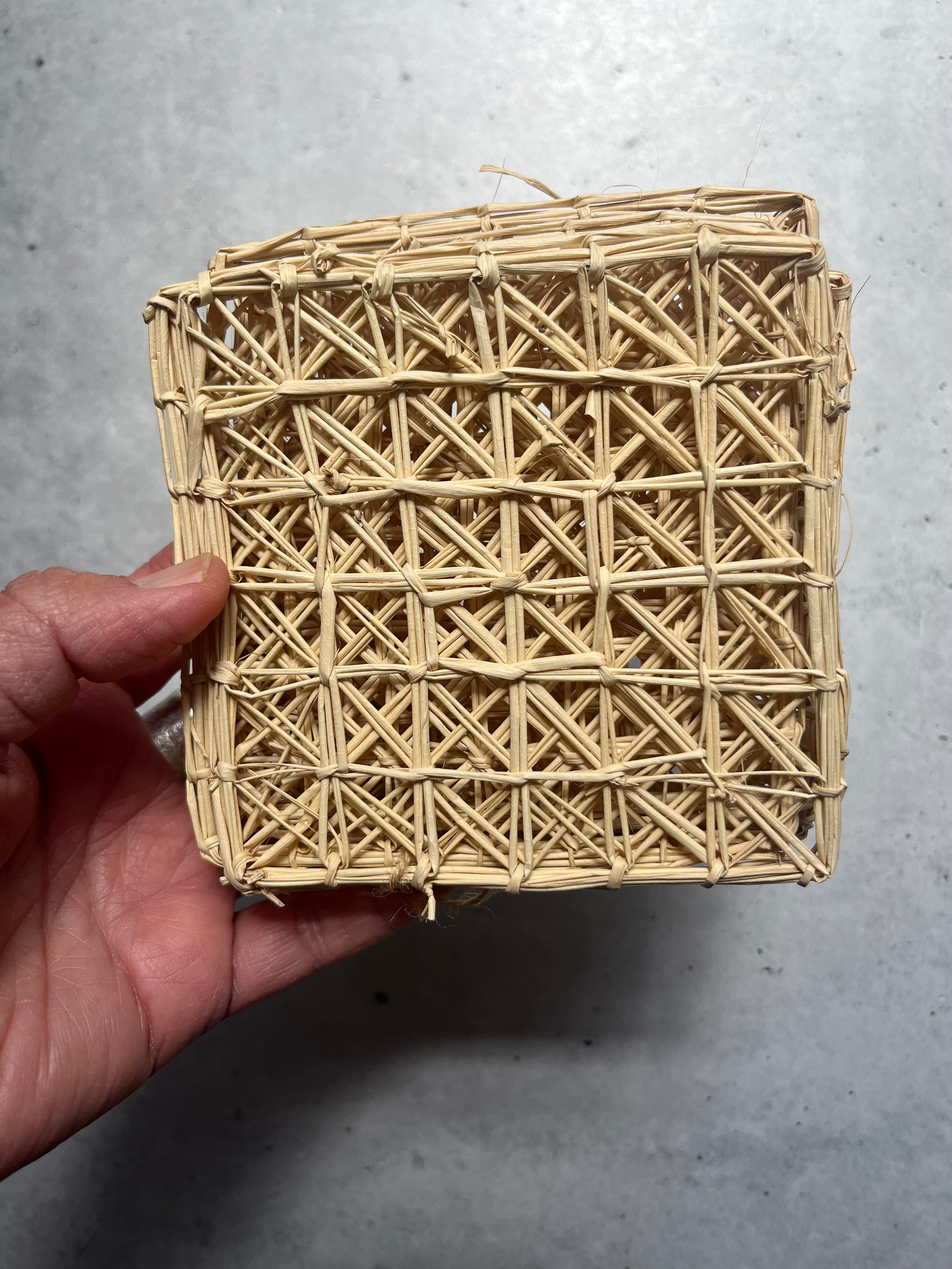 Coasters set of 6 - handwoven