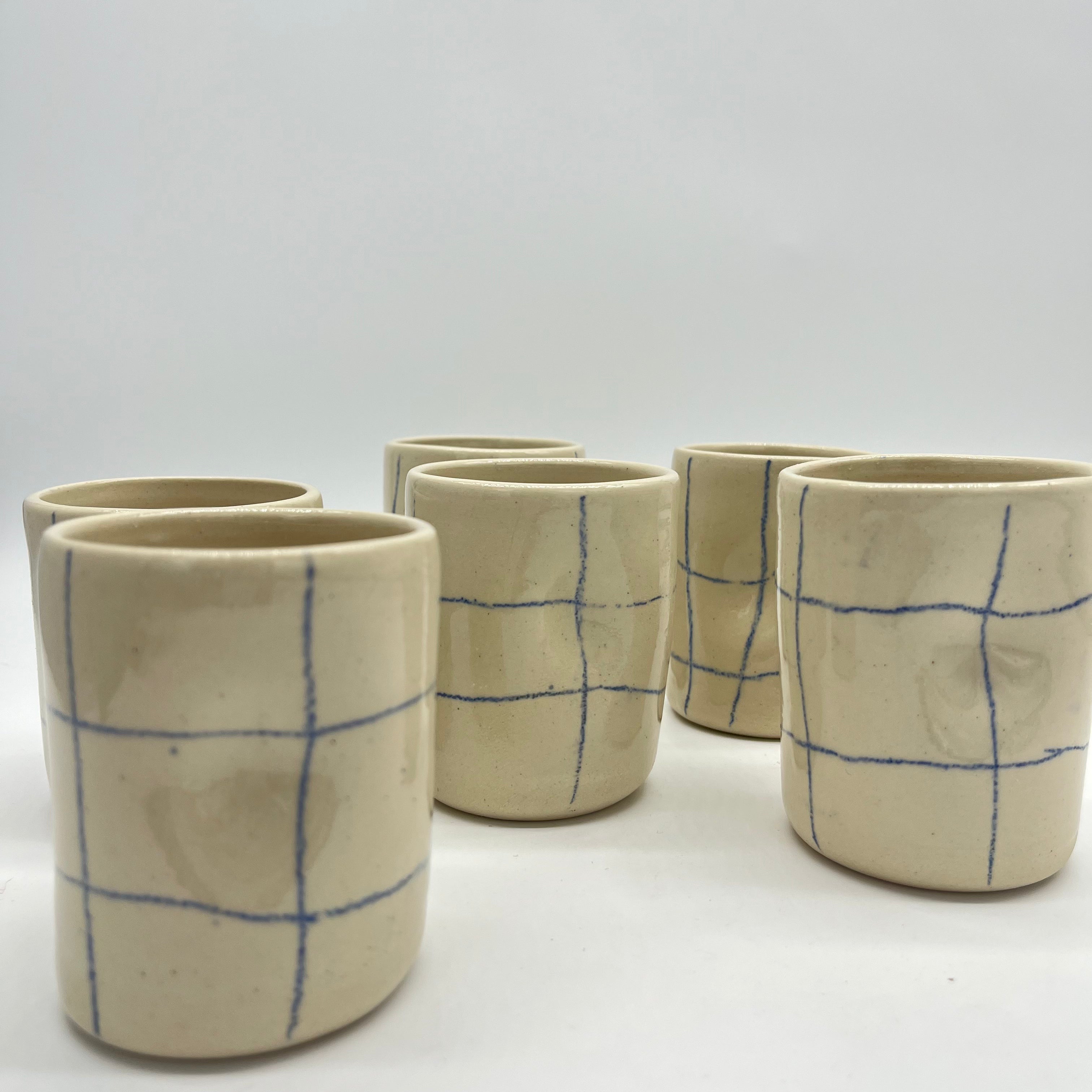 Blue Crayon - Ceramic Thumb Cup