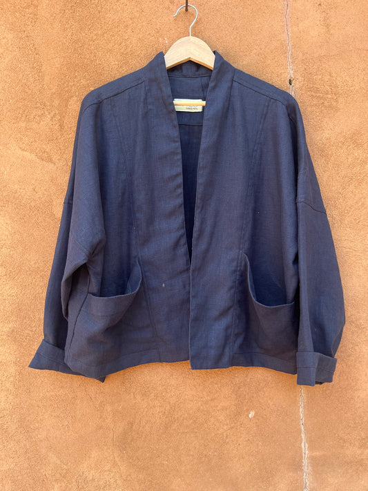 Kimono Corduroy - Blazer - blue