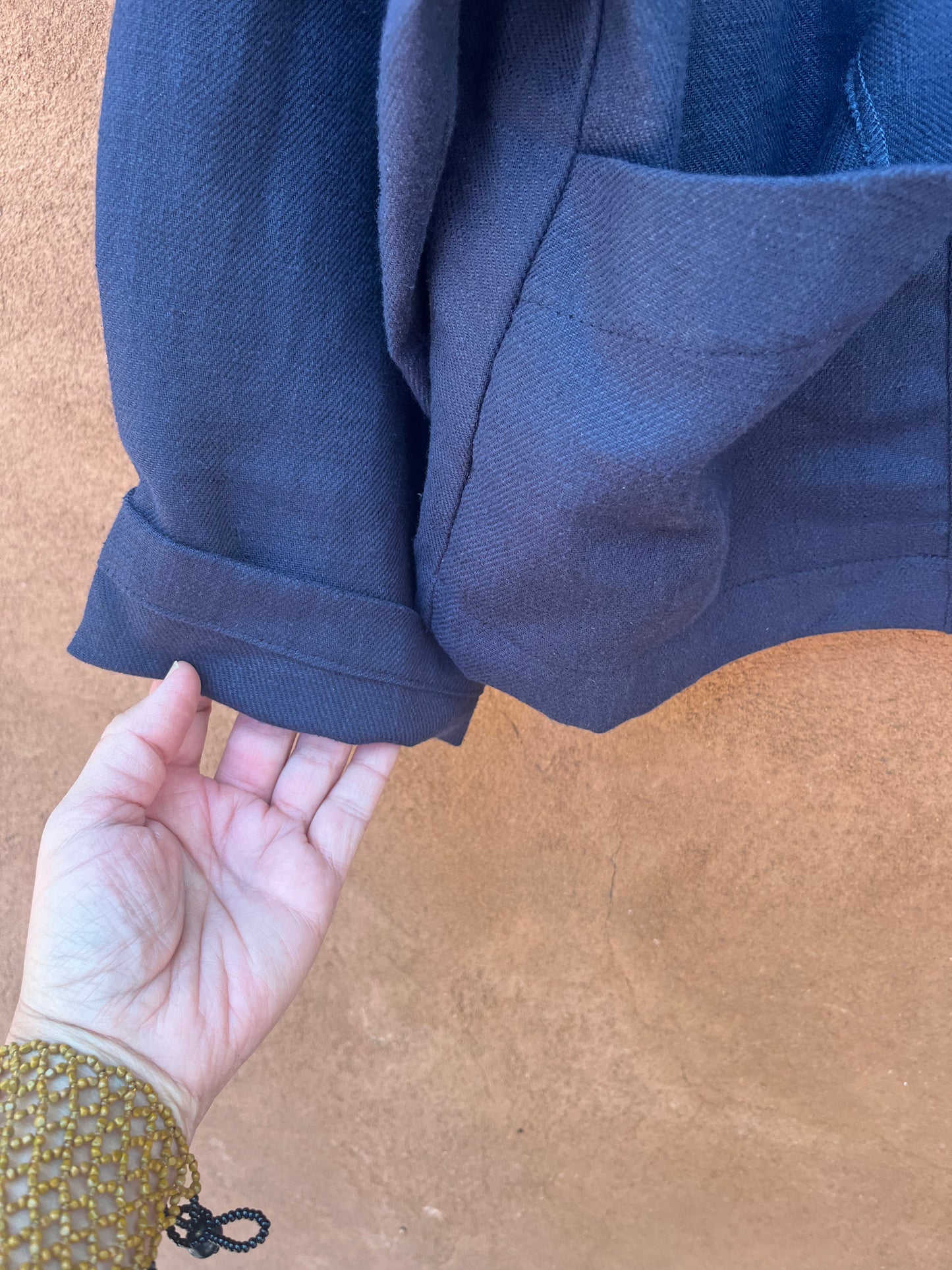 Kimono Corduroy - Blazer - blue