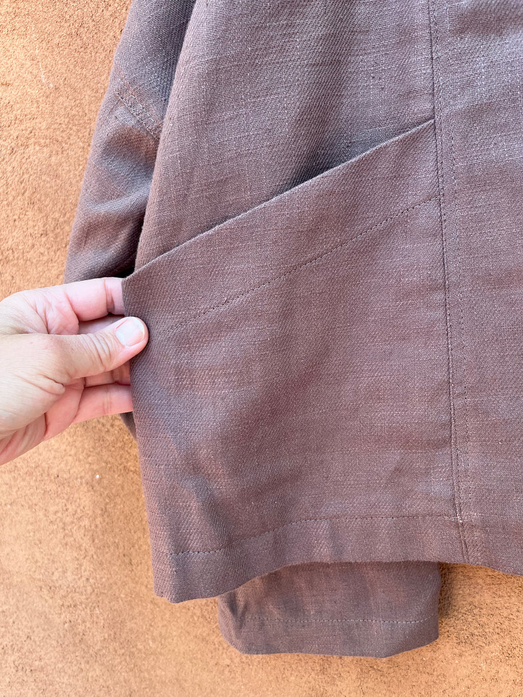 Kimono Blazer - Dusty Rose