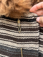Alpaca fur jacket - Upcycled Bomber Jacket - Alpaca wool