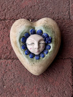 Ceramic Heart with flower Wall Art - Limited Edition